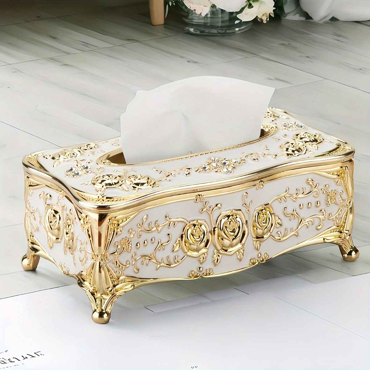 caixa-lencos-decorativa-floral-dourada-rosier-laior11