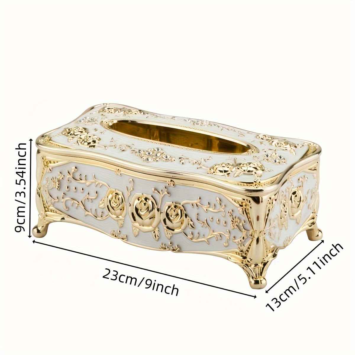 caixa-lencos-decorativa-floral-dourada-rosier-laior3